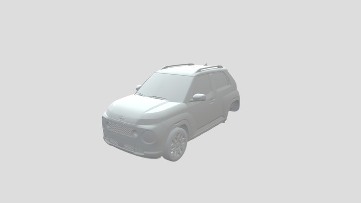 2023 Hyundai Casper 3D Model