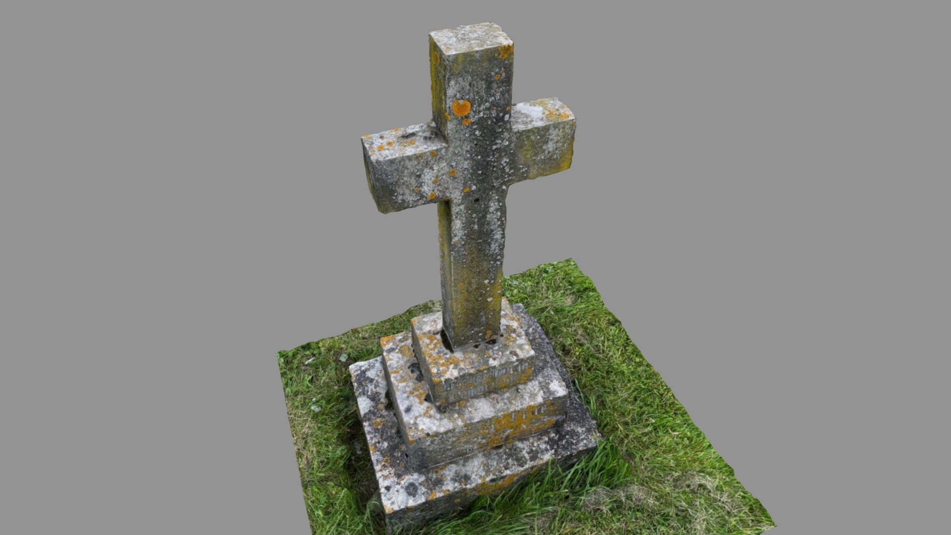 Gravestone Walton Hall — Sketchfab embed 3D viewer