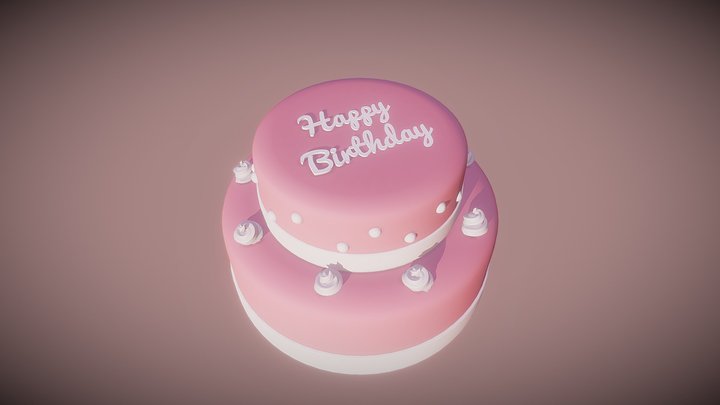 Cake 3D 3D Model