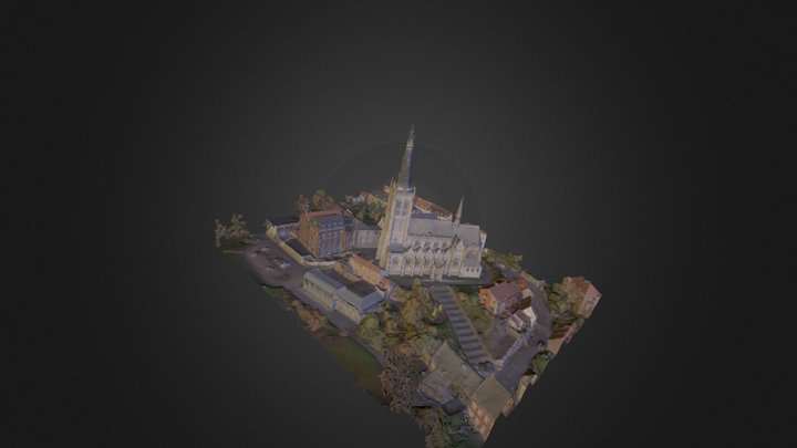 Alsemberg_POI_mesh_laag 3D Model