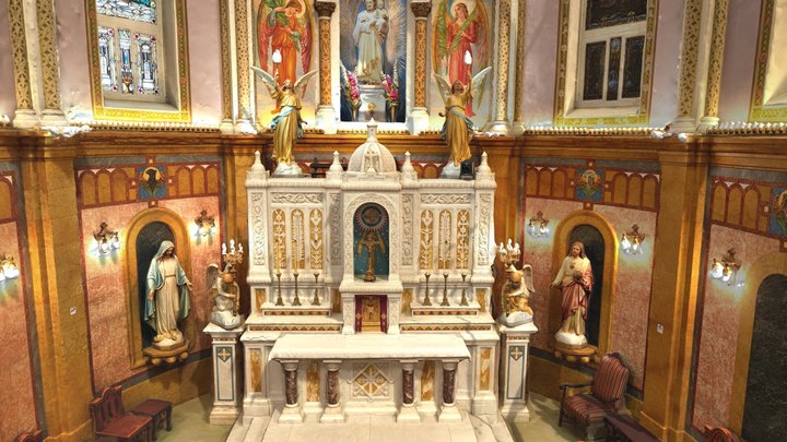 Autel de l'Oratoire Saint-Joseph 3D Model