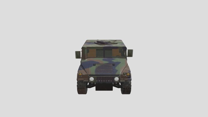 HMMWV - Humvee 3D Model
