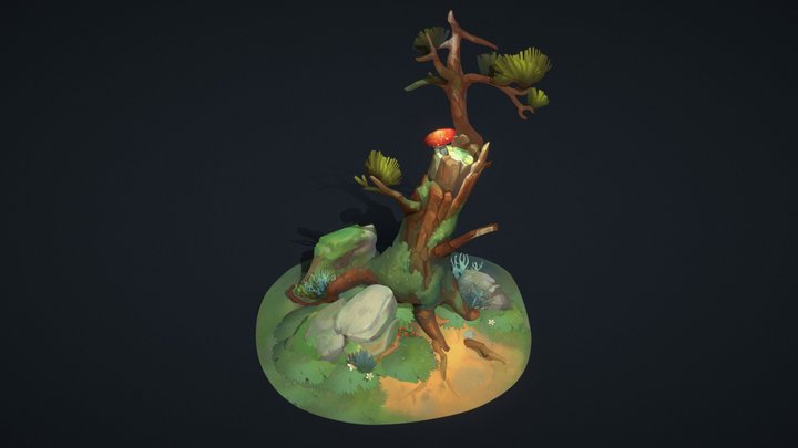 CGMA_StylizedAssets_Week2 3D Model