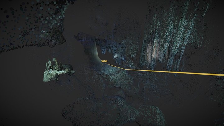 El Macio del Jobal cave. Cuba 2025 3D Model