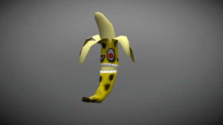 Banana Zombie 3D Model