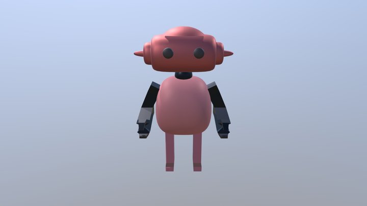 3 Referenced Robot 3D Model