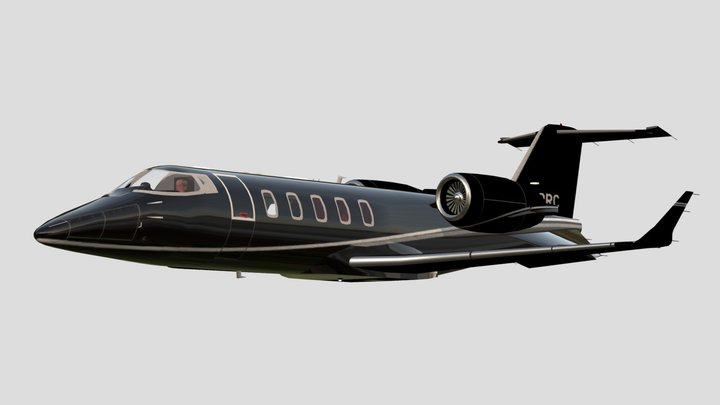 Bombardier Learjet 60 – Modelo 3D gratuito STL
