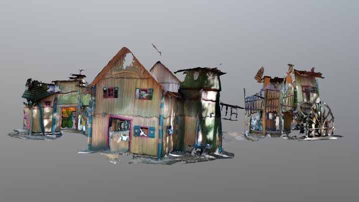 Ketteler Hof Wonderland- Playground 3D Model