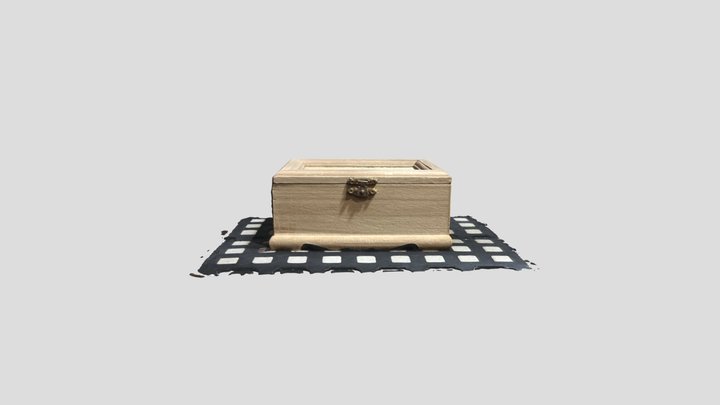 Photogrammetry - Treasure Chest  Box 3D Model