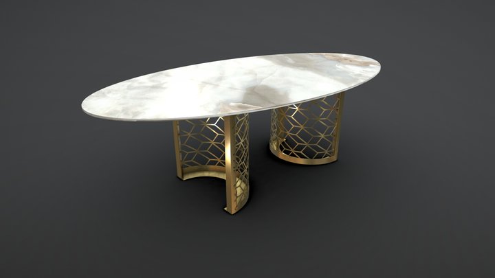 Nabucco Table 3D Model