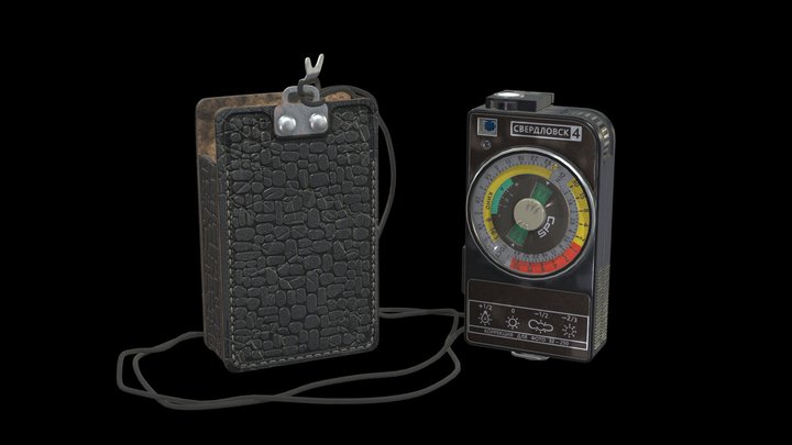Sverdlovsk 4 exposure meter – Kostenloses 3D-Modell STL
