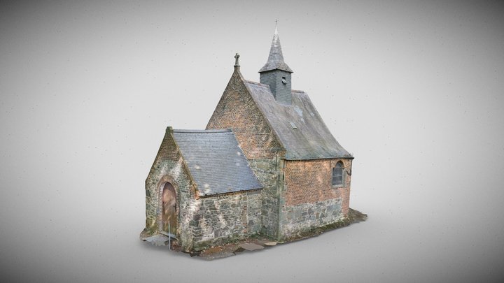 Chapelle Sainte-Croix 3D Model