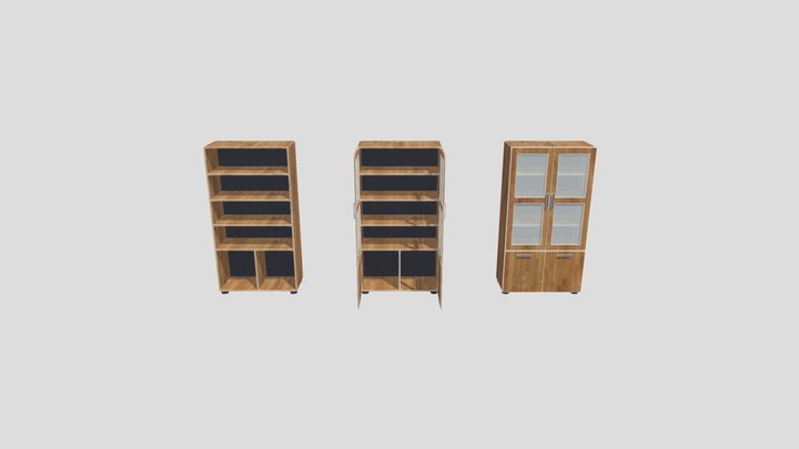 bookshelf 3D Model