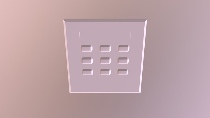 Keypad 3D Model