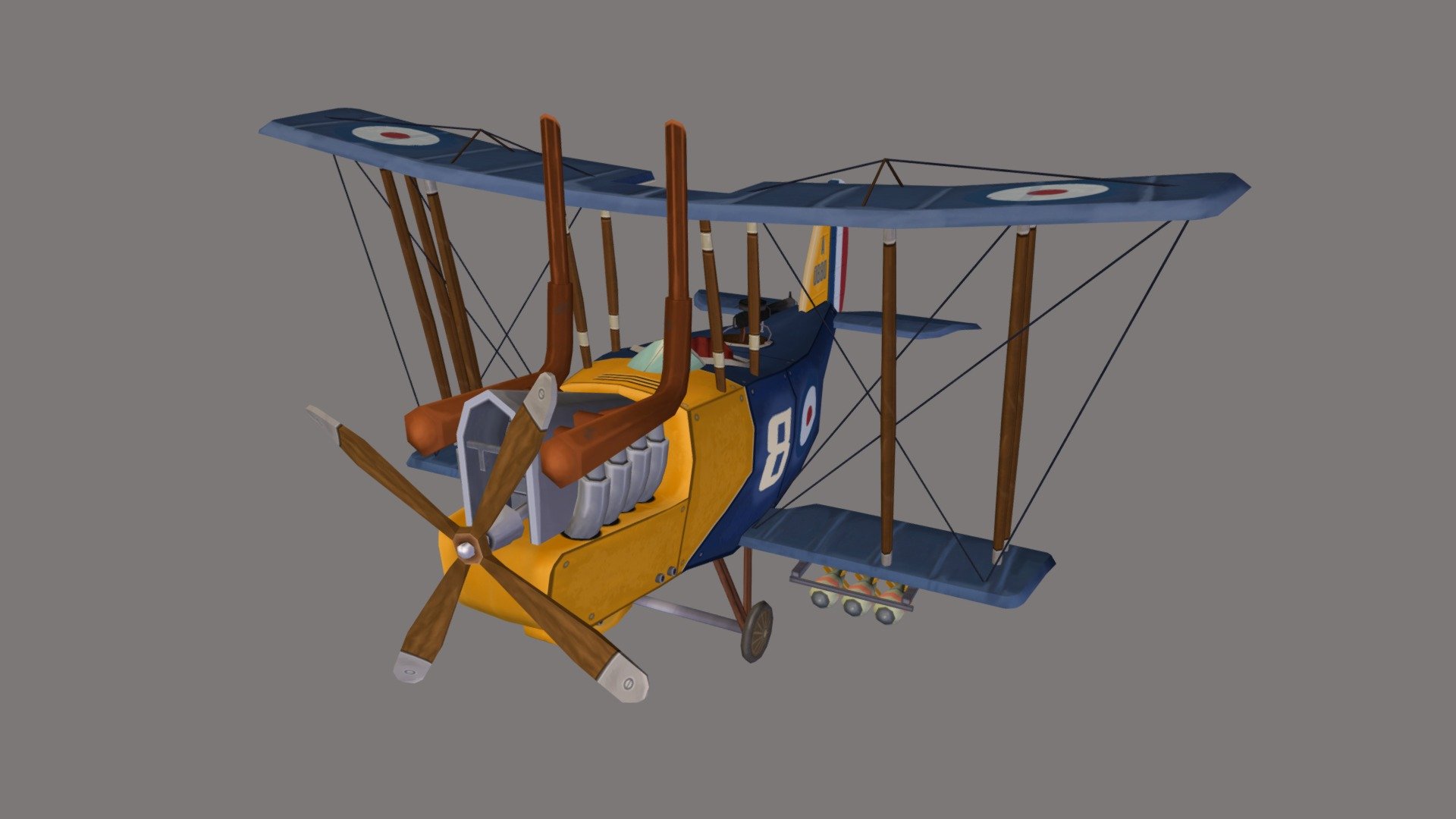 Flying Circus - R.E. 8 Harry Tate (stylized)