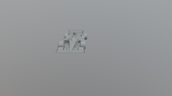 Dallara_IR05 Low Poly w/ Driver 3D Model
