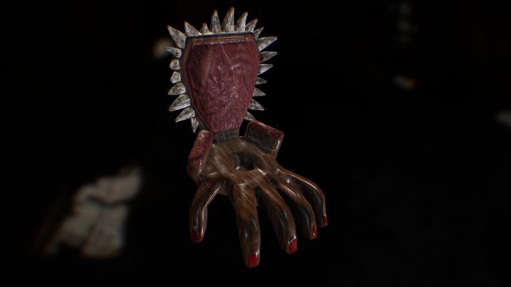 Hand Chair 3D Model