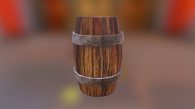 Barrel Model 3D Model
