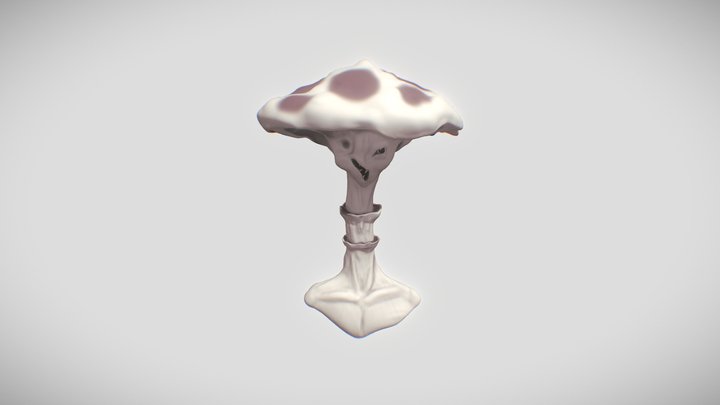 Mushroom Man 3D Model
