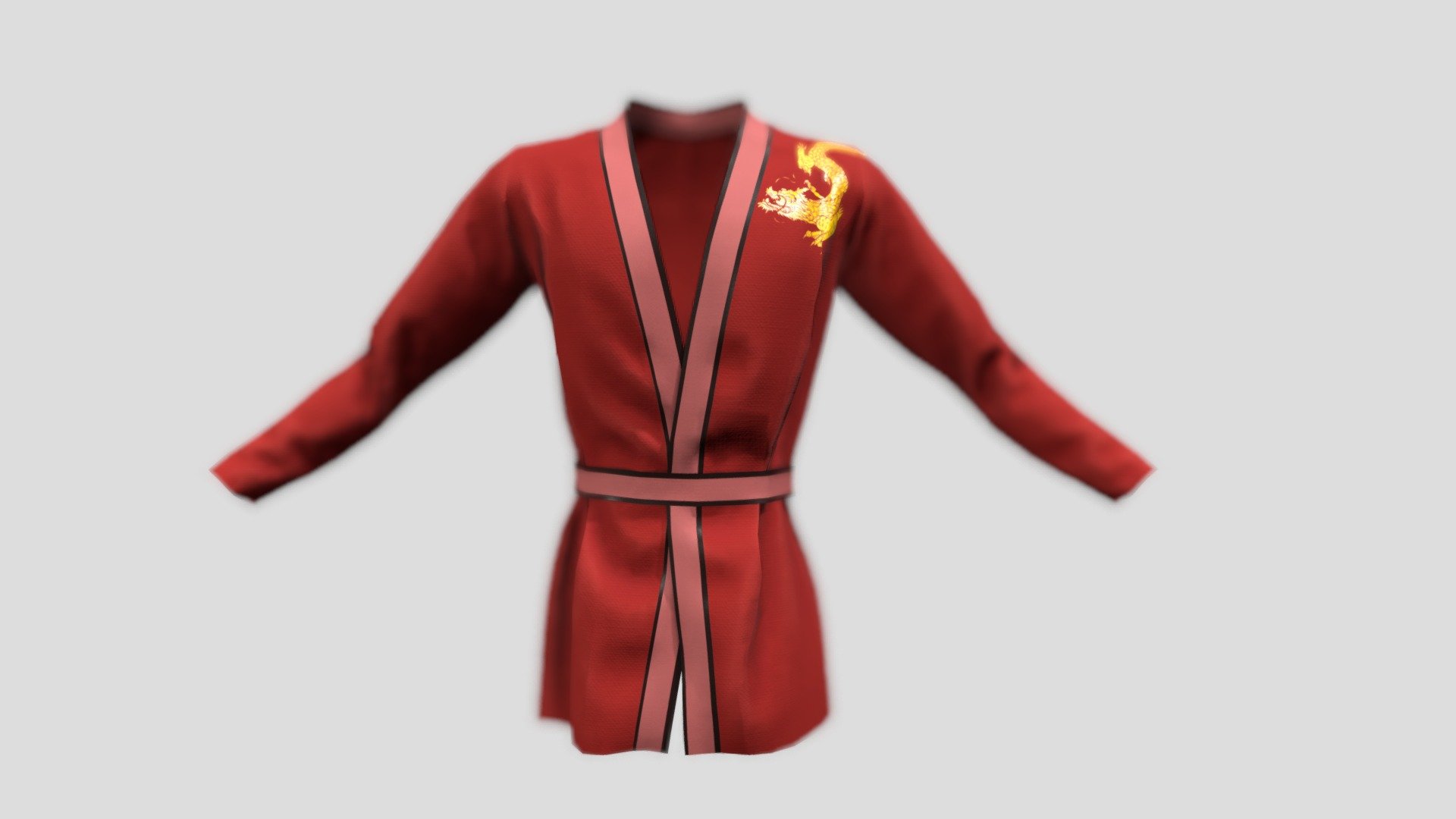 Japanese Robe - Buy Royalty Free 3D model by leonart4d [7579dd8 ...