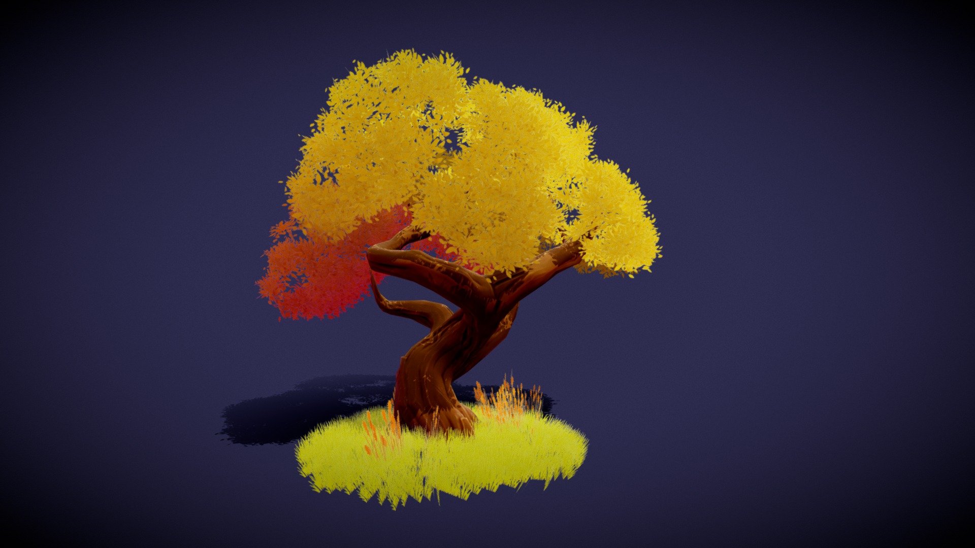 Stylized Tree - Buy Royalty Free 3D Model By Jerome Angeles ...