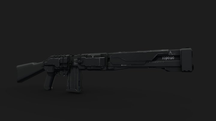 GUN 3D Model