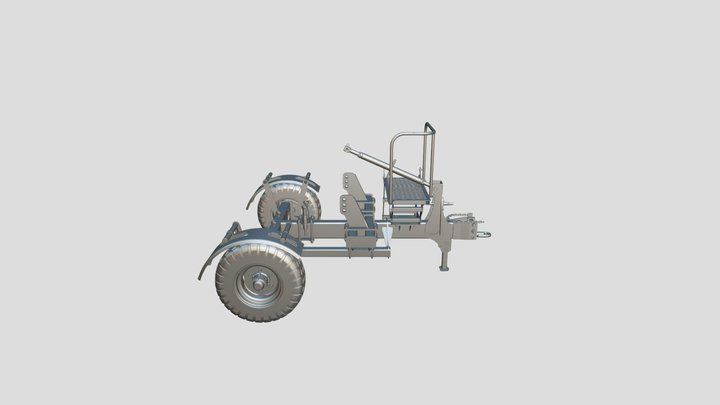 ВПУ-2000 (Візок причепний універсальний) 3D Model