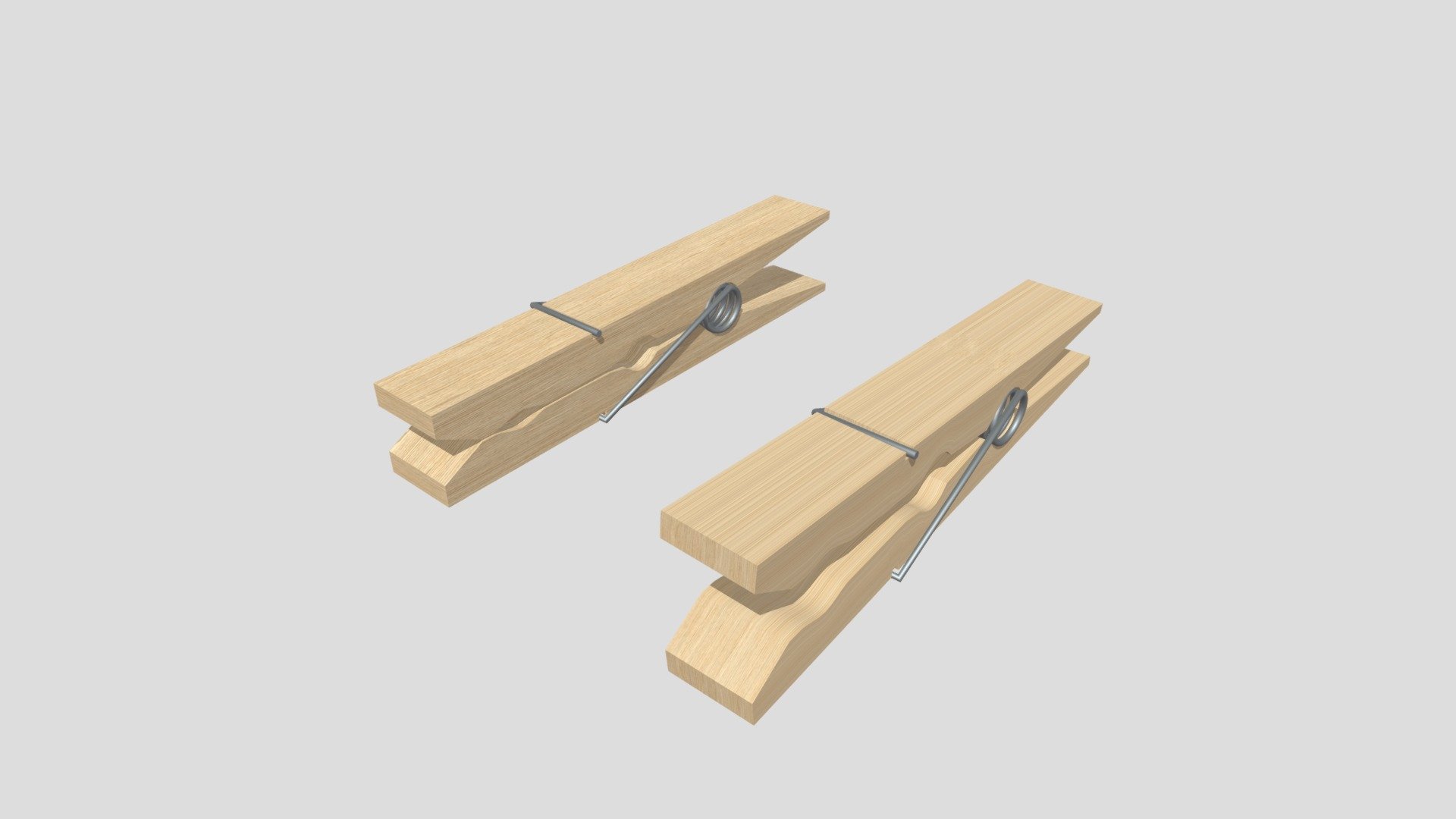 Clothespin Download Free 3D model by Seven.Four [757a82f] Sketchfab