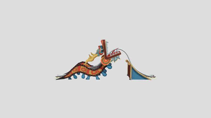Dragon Jump 3D Model