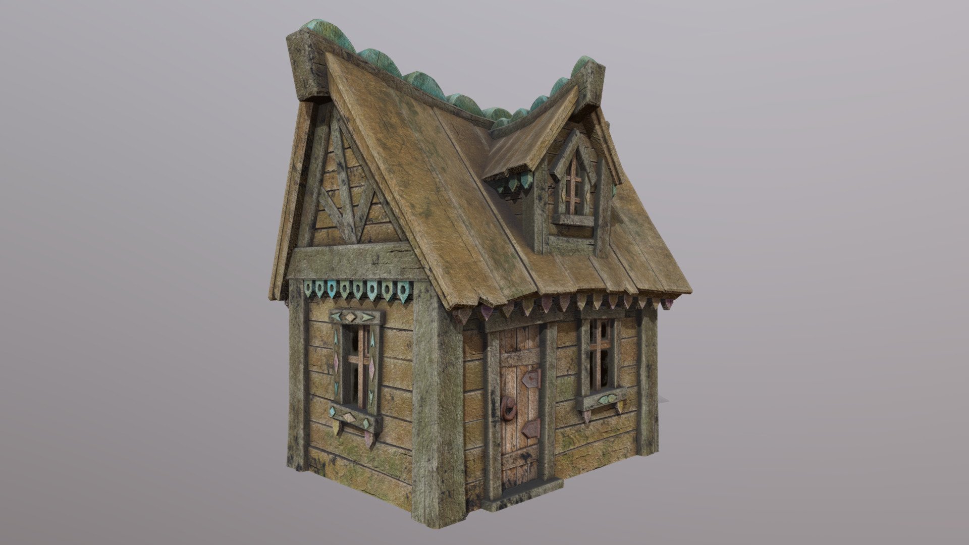 Stylized Fairytale House - 3D model by Art-Teeves [757ab4c] - Sketchfab