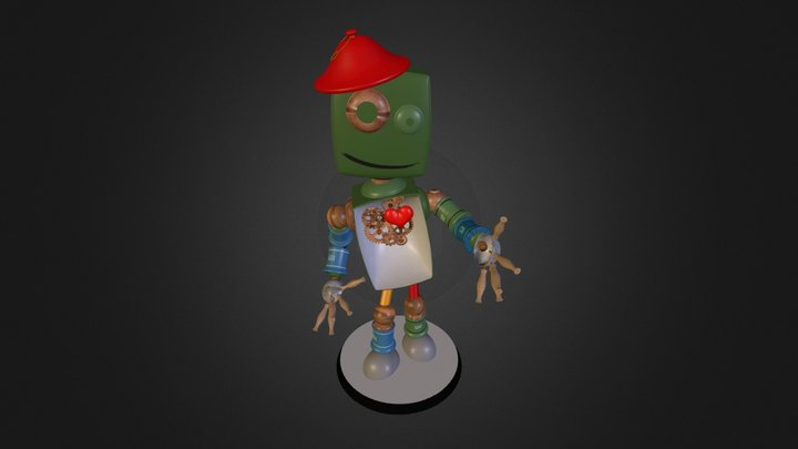 Scarecrow 3D 3D Model