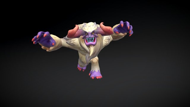 "Harrower" run cycle 3D Model