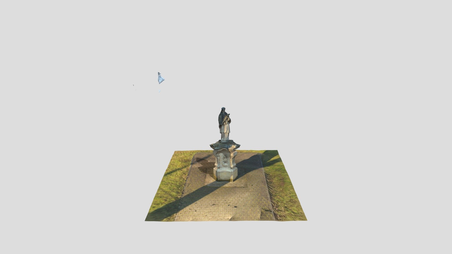 Socha/statue Of Jan Nepomucký - 3D model by fialos [757d383] - Sketchfab