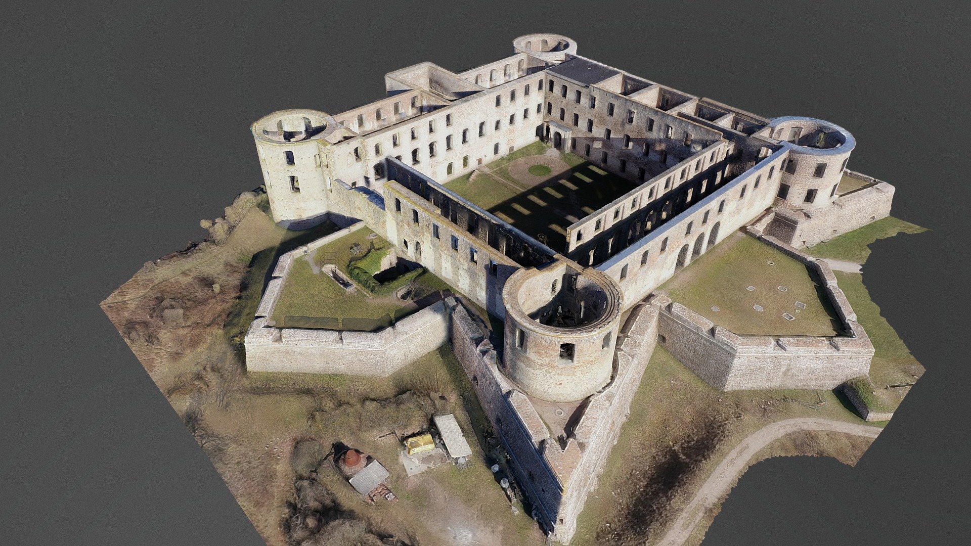 Borgholm Castle - Download Free 3D model by 333DDD (@333DDD-oficial ...