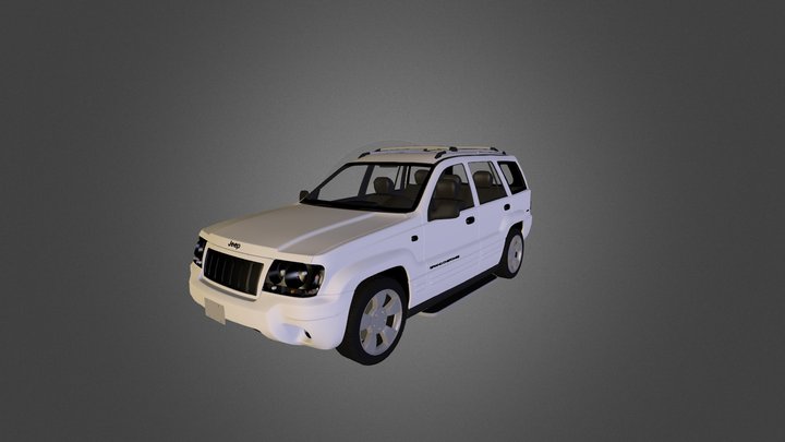 Jeep Grand Cherokee 2006 3D Model