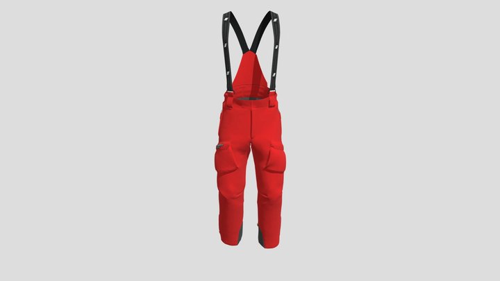 LAKE LOUISE SHORT ZIP SCUOLE SCI 3D Model