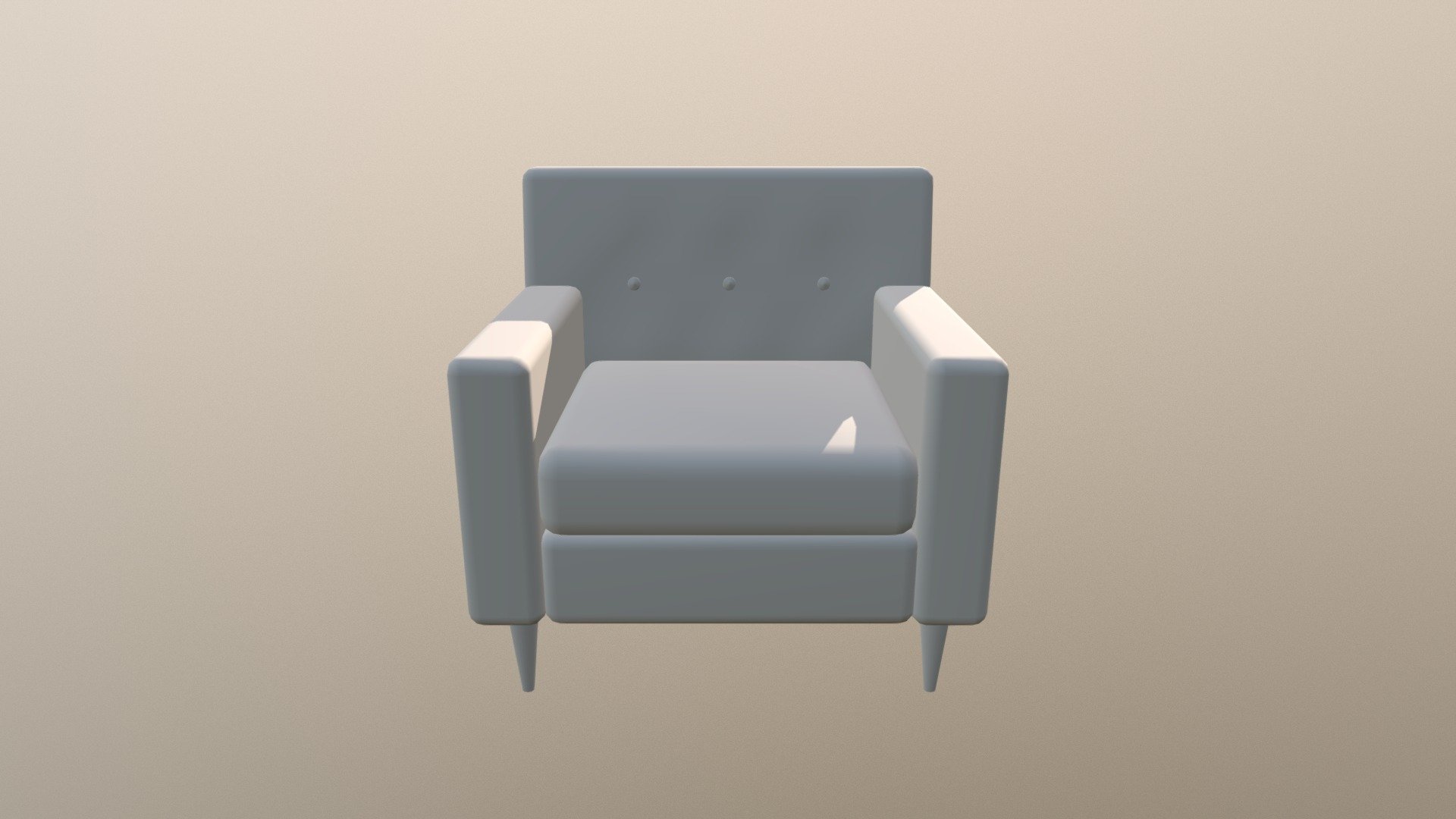 Armchair - 3D Model By Pultseotop [757e44f] - Sketchfab