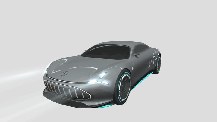 mercedes benz showcar vision amg – Modello 3D gratuito STL