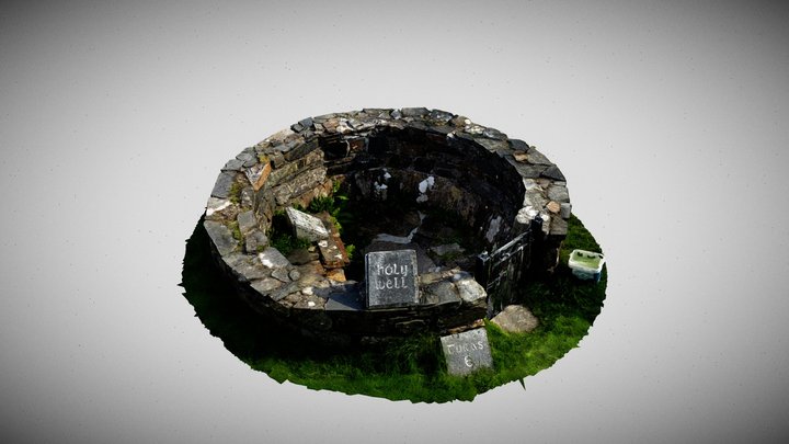 Holy Well at St. Colmcille's Abbey – Free 3D Model STL