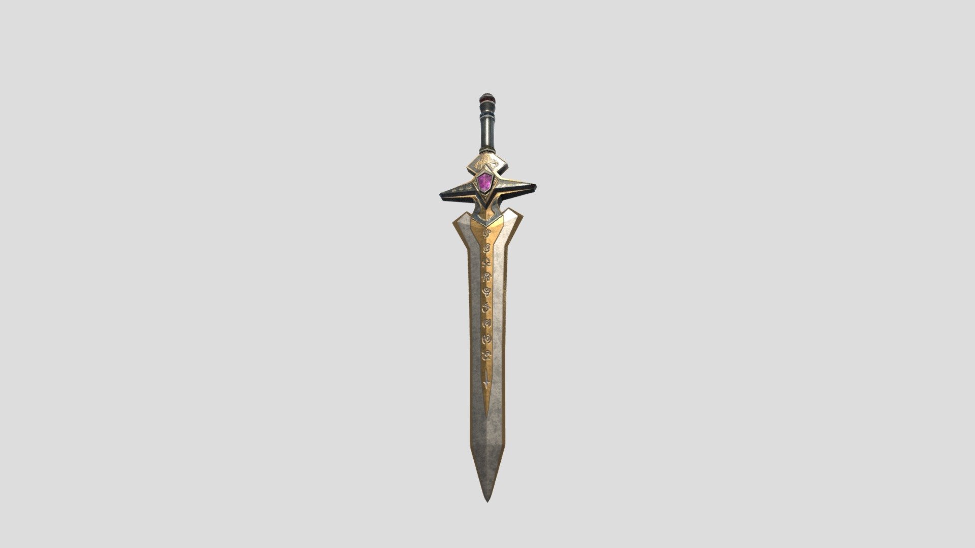 One handed sword