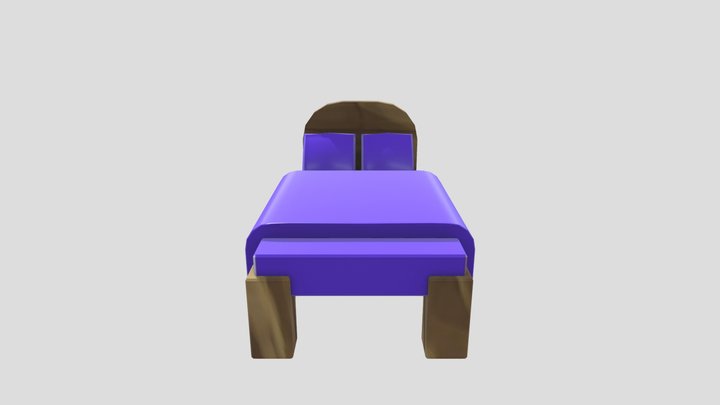 bed 3D Model