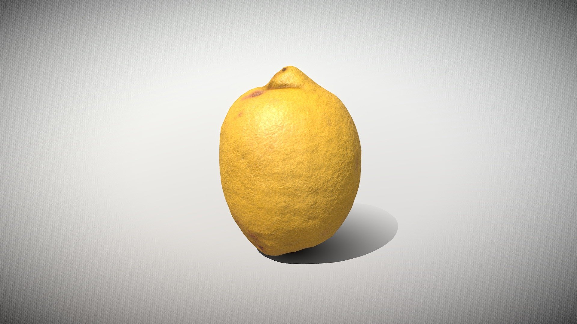 Fruit Lemon - Photoscanned PBR - Buy Royalty Free 3D model by ...