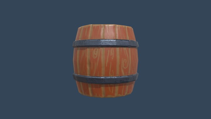 barrel 3D Model