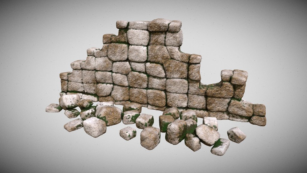 Broken Stone Wall