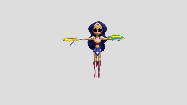 Wonder Woman (DC Super Hero Girls) 3D Model