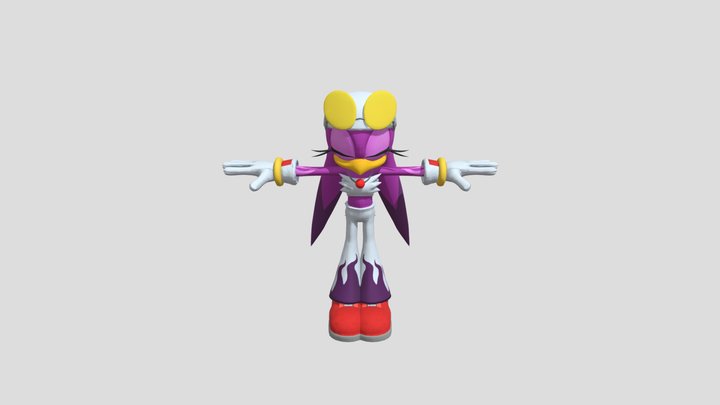 Sonic Racing: CrossWorlds - Wave Model 3D Model