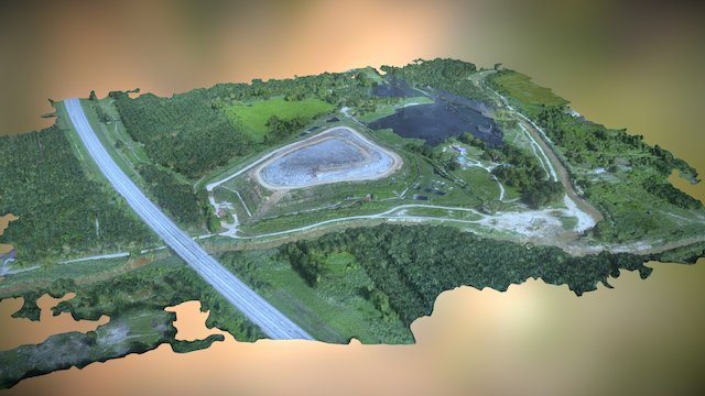 2016 12 18 Steven Taiping Landfill Simplified 3d 3D Model