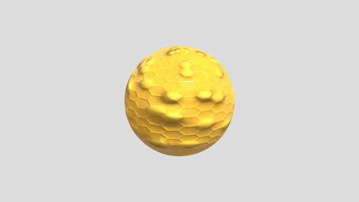Honeycomb Material 3D Model