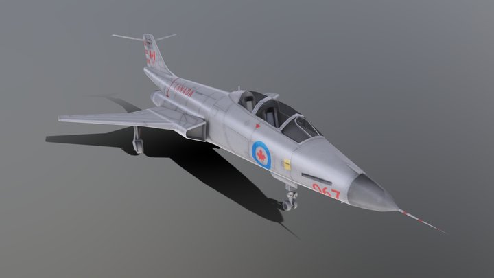 CF-101B Voodoo – Modelo 3D gratuito STL