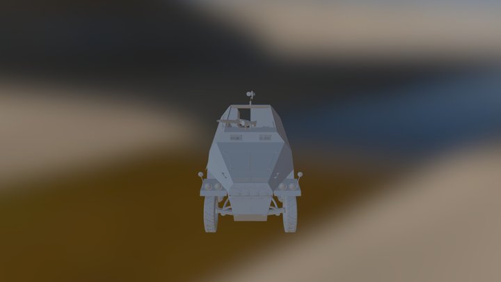sdkfz251 3D Model